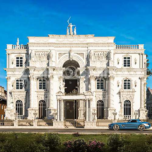 Exterior design - classical European architecture     ECS1014